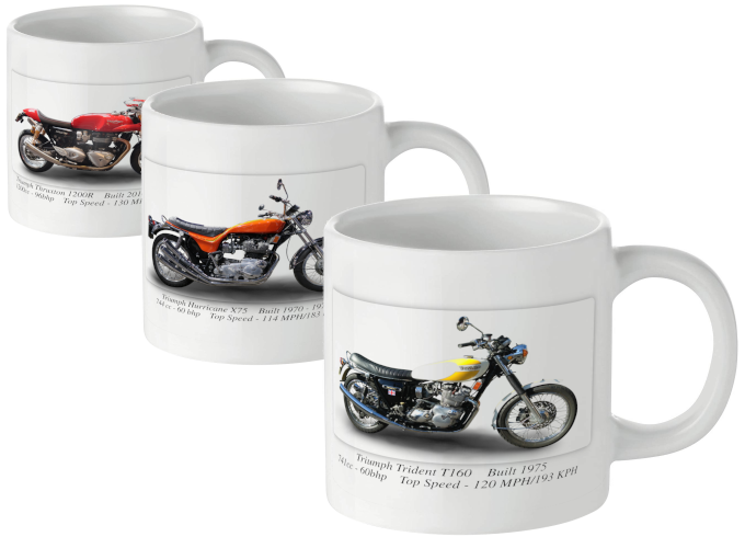 Triumph Motorcycle Mugs