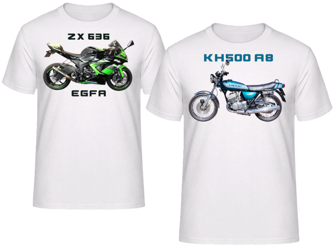 Kawasaki Motorcycle T-Shirts
