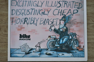 Ogri Bike Magazine Promotional Motorcycle Poster Print 